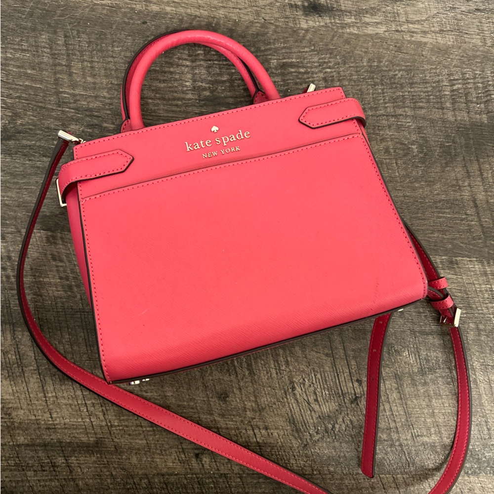 kate spade Hot Pink Leather Satchel